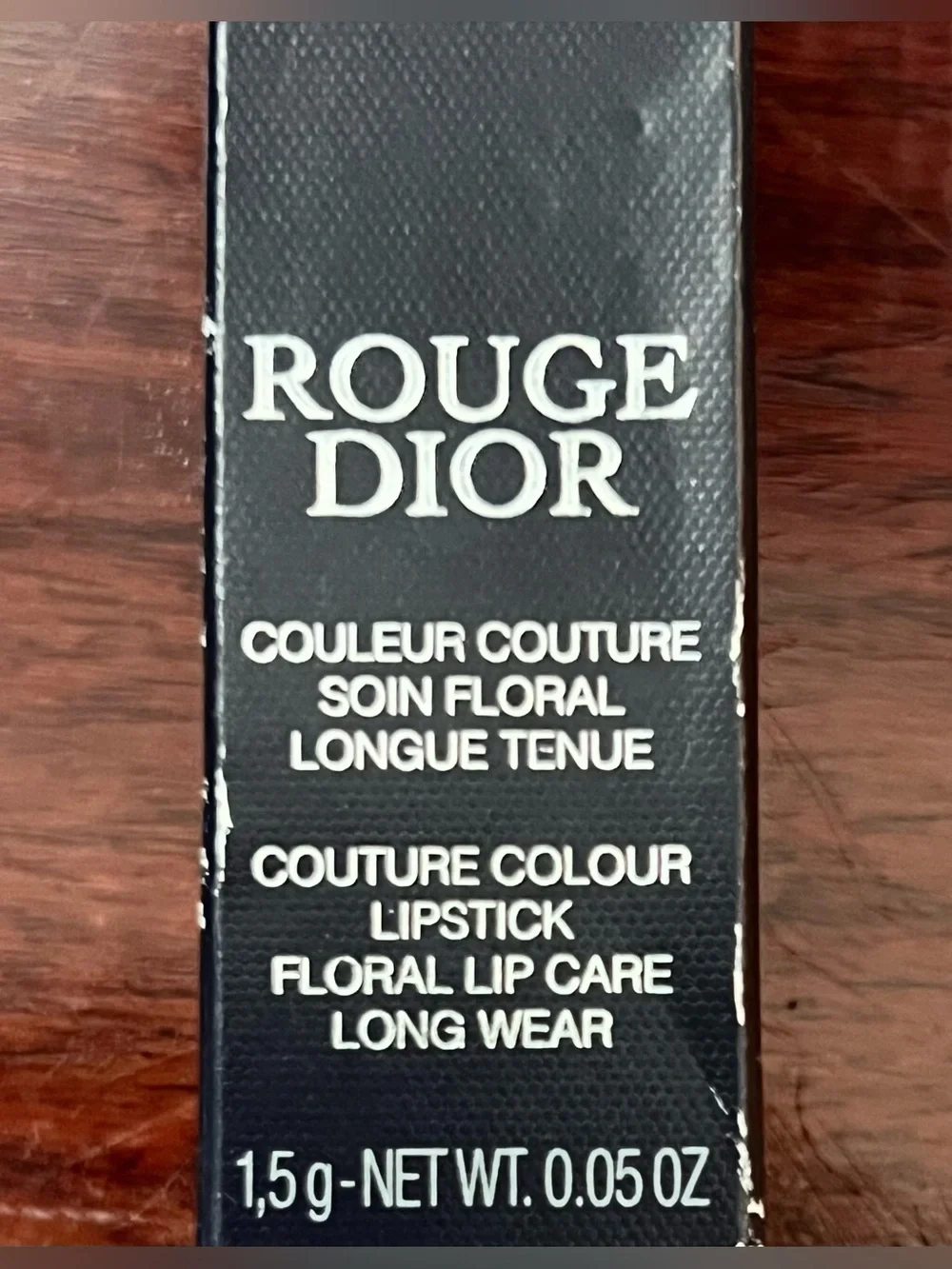 Dior Rouge Couture Satin Lipstick in 999 ~ Vibrant Red ~Hydrating w/ Shea Butter